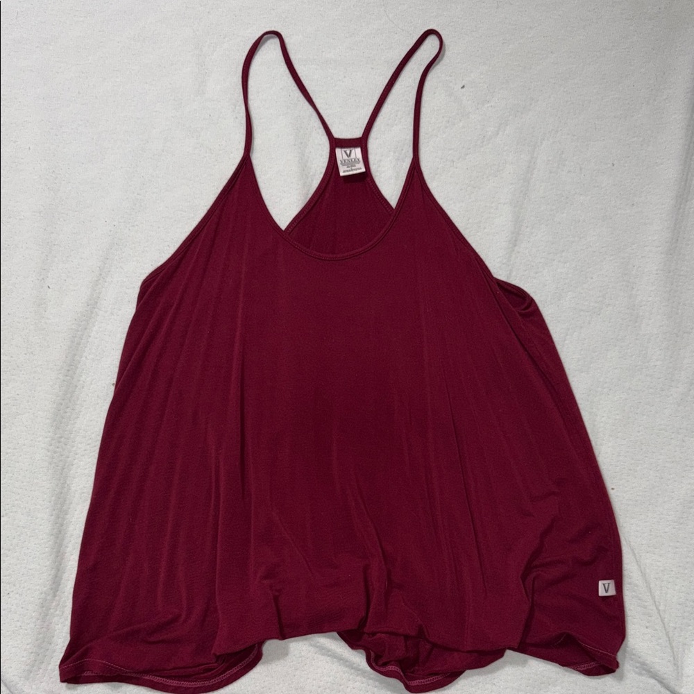 Chic Burgundy Camisole Top